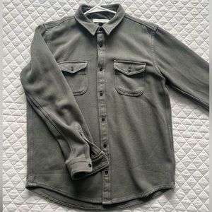 Outerknown Men’s Blanket Shirt in Charcoal